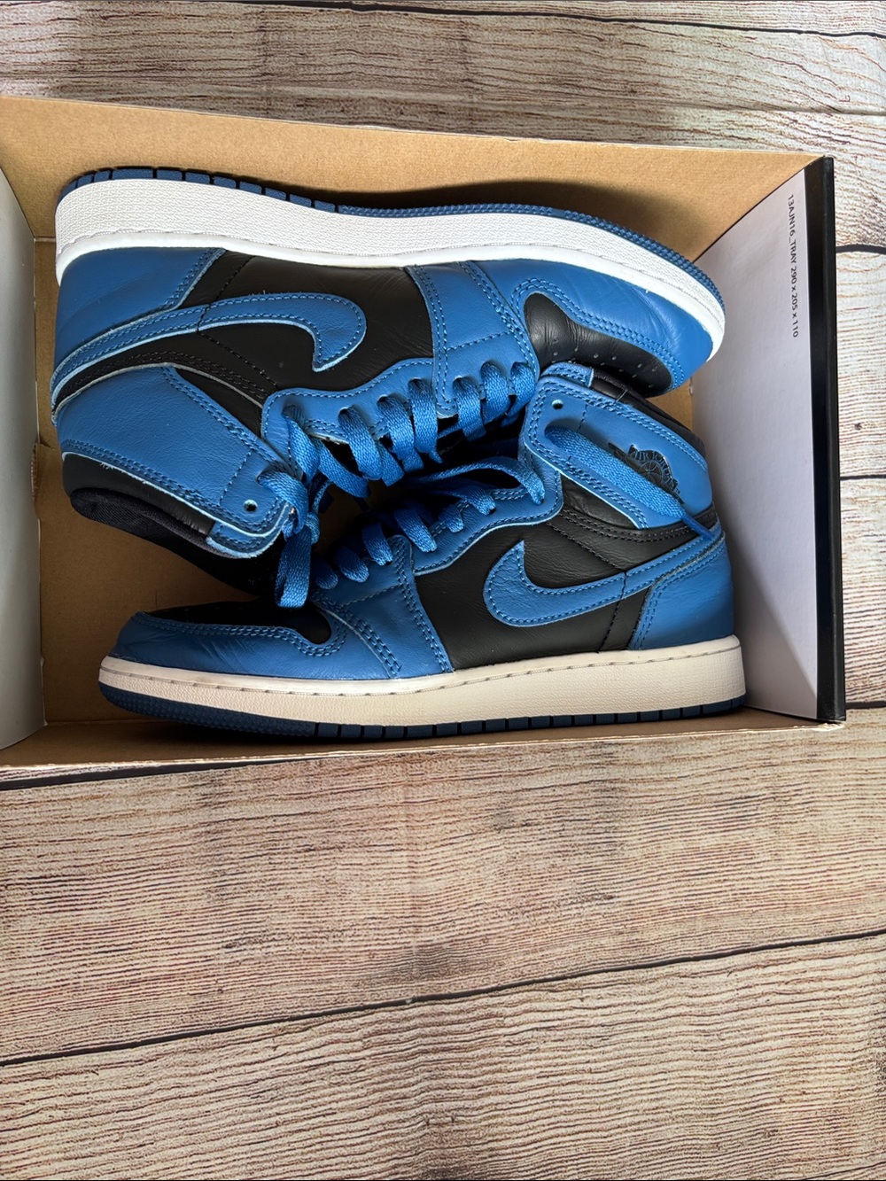 Nike Air Jordan 1 High Retro - Blue/Black/White